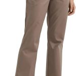 Women's Wrinkle Free Mid Rise Bootcut Pant