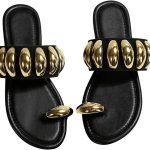 Gold Metallic Flat Sandals Dressy Open Toe Flip Flops Slides Shoes