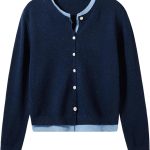 Women's Cable Knit Sweater Vest Button Sleeveless Chunky Sweater Tops